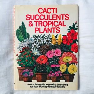 1970's Cacti Succulents & Tropical Plants book